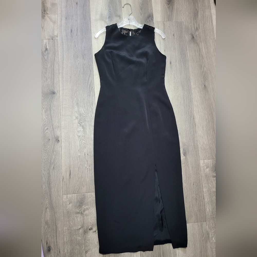Evening Wear Pat Argenti Black Dress Size 6